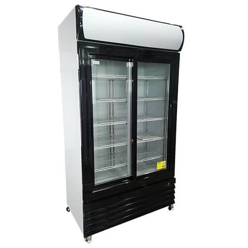 FED LG-1000BG 2 Door Drink Fridge 885Ltr