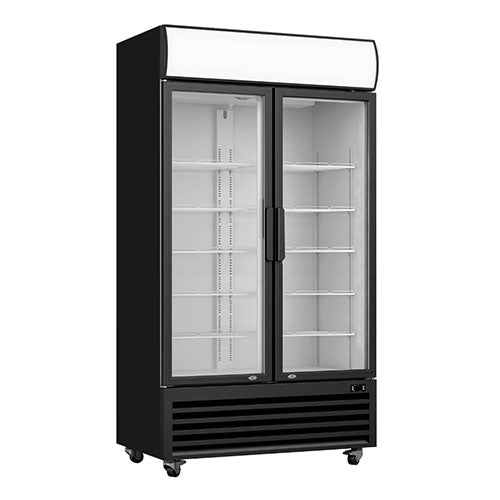 FED LG-580BP 2 Door Drink Fridge 568 Ltr
