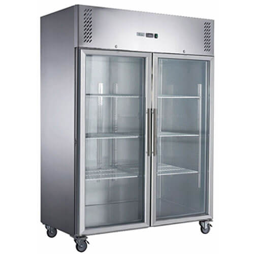 FED XURC1200G2V 2 Door Drink Fridge 1200Ltr