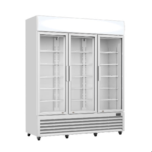 FED LG-1203GE 3 Door Drink Fridge 1085 Ltr
