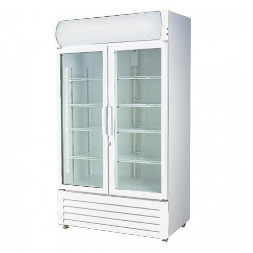 FED LG-580GE 2 Door Drink Fridge 567 Ltr