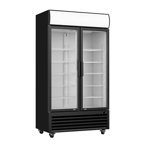 FED LG-730BP 2 Door Drink Fridge 730 Ltr